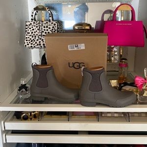 Ugg grey rain boots